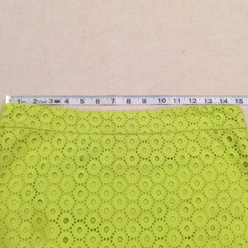 J. Crew Eyelet No. 2 Pencil Skirt 4